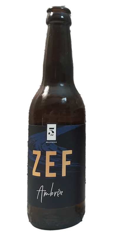 ZEF Ambrée par Brasserie 5Bis | Bière ambrée