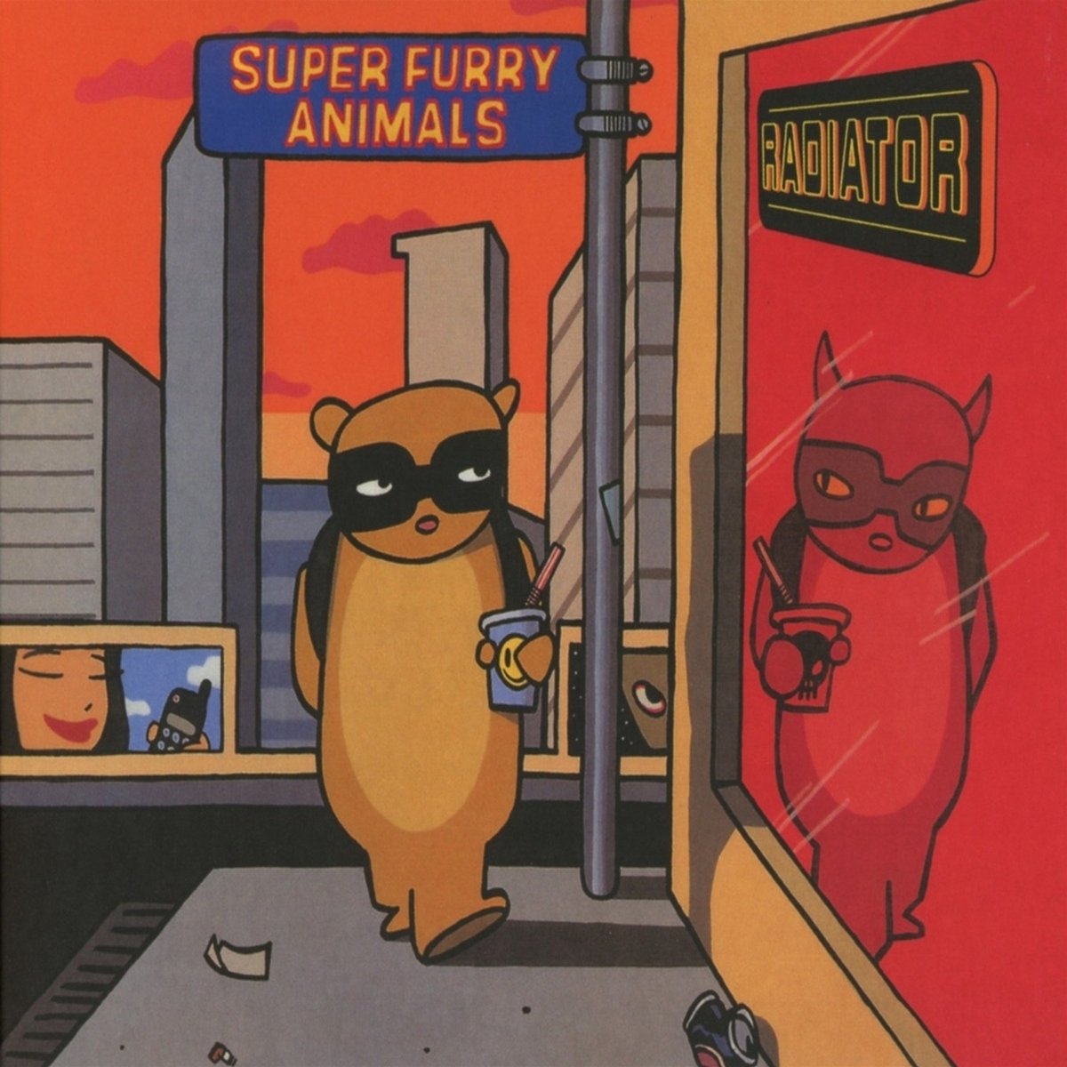 Album associé à la The Fursty Ferret par Badger Brewery. Super Furry Animals - Radiator