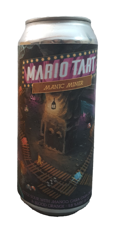 Mario Tart Manic Miner par 8 Bit Brewing | Sour Fruitée